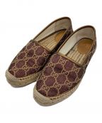 GUCCIグッチ）の古着「Heritage Espadrilles」｜ブラウン