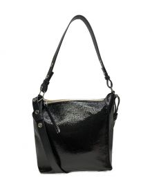 ALL SAINTS（オールセインツ）の古着「KITA LEATHER CROSSBODY BAG」｜ブラック