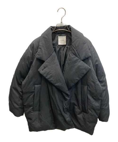 CLANE（クラネ）CLANE (クラネ) COCOON SHORT DOWN COAT ブラック サイズ:1の古着・服飾アイテム