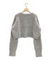 THE SHISHIKUI (ザ シシクイ) ALPACA 65 KNIT グレー サイズ:Free：21800円