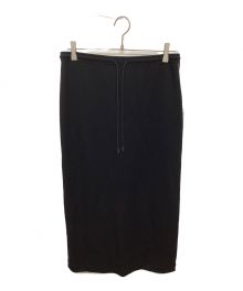 theory（セオリー）の古着「Double Knit LT N PO Slip Skirt」｜ブラック