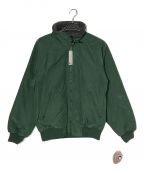 GAME SPORTSWEARゲームスポーツウェア）の古着「Fleece Lining Warm Up Jacket」｜グリーン