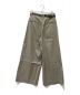 ebure (エブール) WIDE TUCK PANTS グレー サイズ:36：7800円