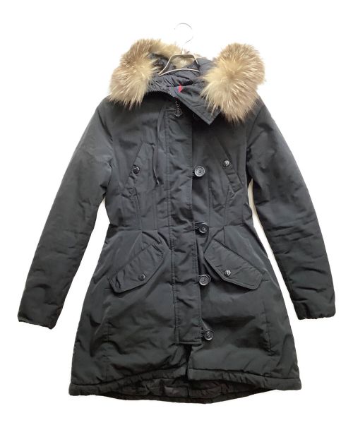 MONCLER（モンクレール）MONCLER (モンクレール) ダウンコート ブラック サイズ:SIZE:1の古着・服飾アイテム