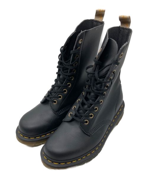 Dr.Martens（ドクターマーチン）Dr.Martens (ドクターマーチン) 10ホールブーツ ブラック サイズ:38の古着・服飾アイテム