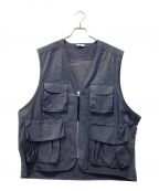 kontorコントール）の古着「4PKT UTILITY VEST」｜グレー