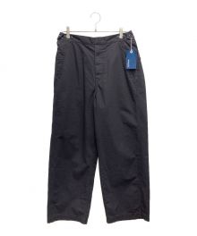 TapWater（タップウォーター）の古着「Cotton Ripstop Military Trousers」｜ネイビー