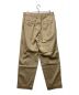 Graphpaper (グラフペーパー) Suvin Chino Tuck Tapered Pants ベージュ サイズ:2：11000円