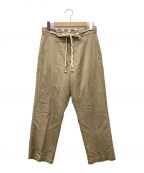 YSTRDY'S TMRRW×Dickiesイエスタデイズトゥモロウ×ディッキーズ）の古着「WORK PANTS LORO PIANA」｜ベージュ