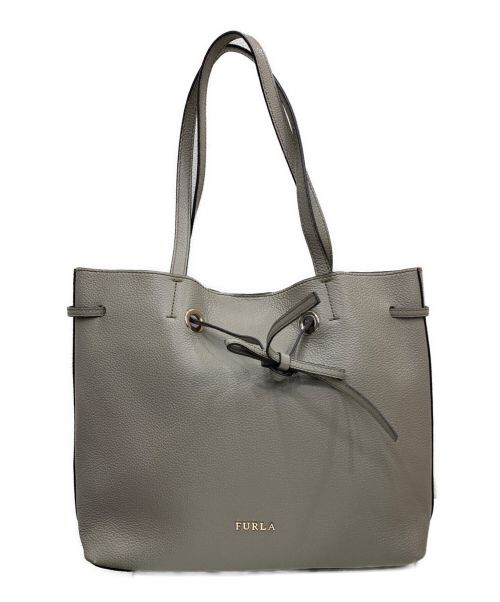 FURLA（フルラ）FURLA (フルラ) トートバッグ グレージュの古着・服飾アイテム