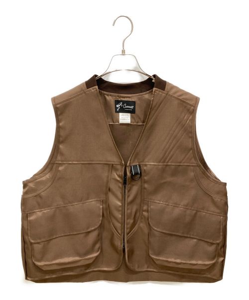 connett（コネット）connett (コネット) Field Vest ブラウン サイズ:不明の古着・服飾アイテム