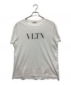 VALENTINOヴァレンティノ）の古着「ロゴプリントTシャツ」｜ホワイト