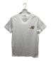 MONCLER（モンクレール）の古着「ダブルワッペンTシャツ/MAGLIA T-SHIRT」｜ホワイト