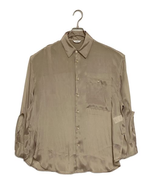 CLANE（クラネ）CLANE (クラネ) SHAMBRAY LOOSE SHIRT ベージュ サイズ:1の古着・服飾アイテム