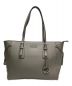 MICHAEL KORS（マイケルコース）の古着「Voyager Medium Crossgrain Leather Tote Bag」