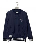 WTAPSダブルタップス）の古着「Pitch /Jacket / Nylon. Tussah. League」｜ネイビー