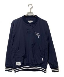 WTAPS（ダブルタップス）の古着「Pitch /Jacket / Nylon. Tussah. League」｜ネイビー