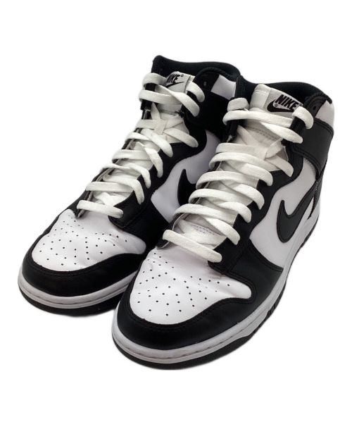 NIKE（ナイキ）NIKE (ナイキ) NIKE DUNK HI RETRO（ナイキ ダンクハイレ トロ）/ハイカットスニーカー ホワイト×ブラック サイズ:27.5の古着・服飾アイテム