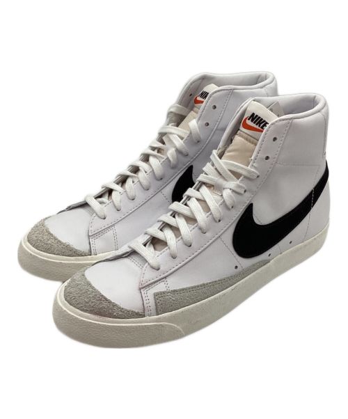 NIKE（ナイキ）NIKE (ナイキ) BLAZER MID 77 VINTAGE ホワイト×ブラック サイズ:US 10.5 未使用品の古着・服飾アイテム