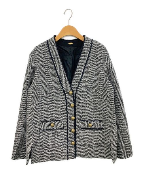 MUSE de Deuxieme Classe（ミューズ ドゥーズィエム クラス）MUSE de Deuxieme Classe (ミューズ ドゥーズィエム クラス) TWEED カーディガンジャケット サイズ:-の古着・服飾アイテム