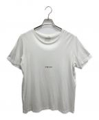 Saint Laurent Parisサンローランパリ）の古着「ロゴTシャツ」｜ホワイト