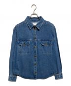 Estella.Kエステラケー）の古着「Kate Denim Long Sleeve Shirt」｜インディゴ