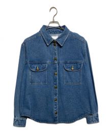 Estella.K（エステラケー）の古着「Kate Denim Long Sleeve Shirt」｜インディゴ