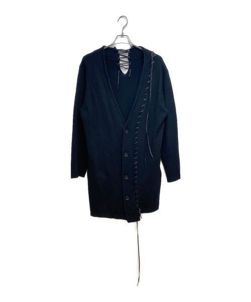 Yohji Yamamoto pour homme（ヨウジヤマモト プールオム）Yohji Yamamoto pour homme (ヨウジヤマモト プールオム) 22AW LEATHER STRING PS LETHER STRING CD ブラック サイズ:3の古着・服飾アイテム