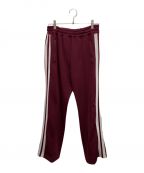 INSCRIREアンスクリア）の古着「Track Pants」｜ボルドー