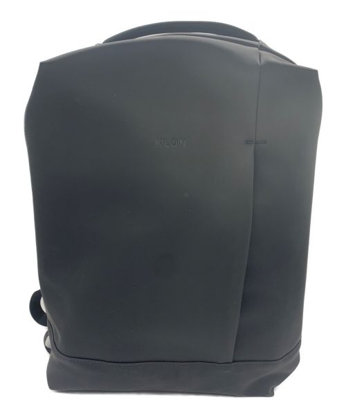 KLON（クローン）KLON (クローン) MATTE COATED RUCK SACK ブラックの古着・服飾アイテム