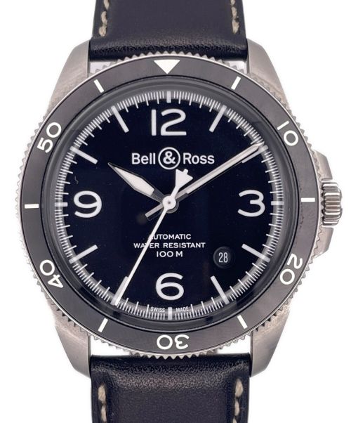 BELL&ROSS（ベルアンドロス）BELL&ROSS (ベルアンドロス) BR V2-92 BLACK STEEL サイズ:41mmの古着・服飾アイテム