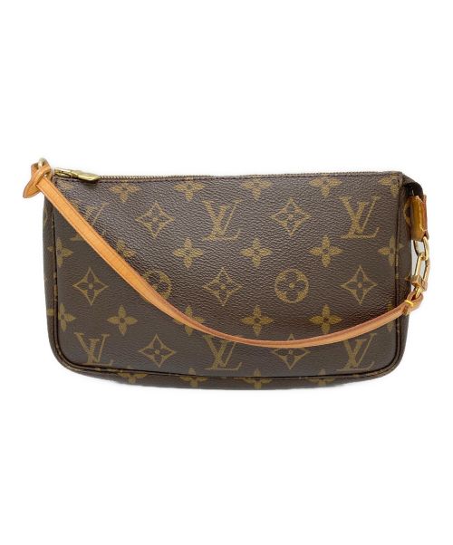 LOUIS VUITTON（ルイ ヴィトン）LOUIS VUITTON (ルイ ヴィトン) ポーチ/ポシェット・アクセソワール ブラウンの古着・服飾アイテム