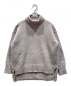 TOMORROW LANDトゥモローランド）の古着「3G LAMBS CASHMERE ハイネックプルオーバー」｜ラベンダー