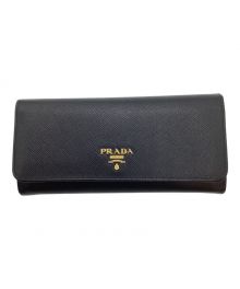 PRADA（プラダ）の古着「サフィアーノレザー長財布」