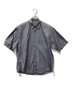 AURALEEオーラリー）の古着「IG HALF SLEEVED SHIRTS」｜グレー