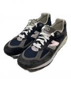 NEW BALANCEニューバランス）の古着「スニーカー」｜ネイビー