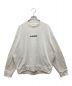 JIL SANDER+（ジルサンダープラス）の古着「Printed Logo Sweat Crewneck」｜ホワイト