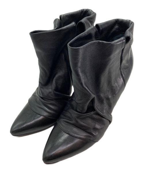 Martin Margiela22（マルタン・マルジェラ22）Martin Margiela22 (マルタン・マルジェラ22) ショートブーツ ブラック サイズ:SIZE36の古着・服飾アイテム