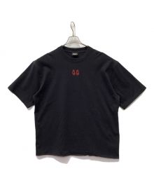 44 LABEL GROUP（フォーティーフォーレーベルグループ）の古着「GROWTH OVERSIZED T-SHIRT」｜ブラック