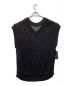 th (ティーエイチ) Linen fisherman Vest ブラック サイズ:2 未使用品：16000円