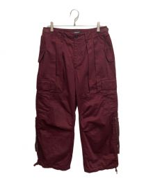 UNDERCOVER（アンダーカバー）の古着「CORE CARGO PANTS」｜ボルドー