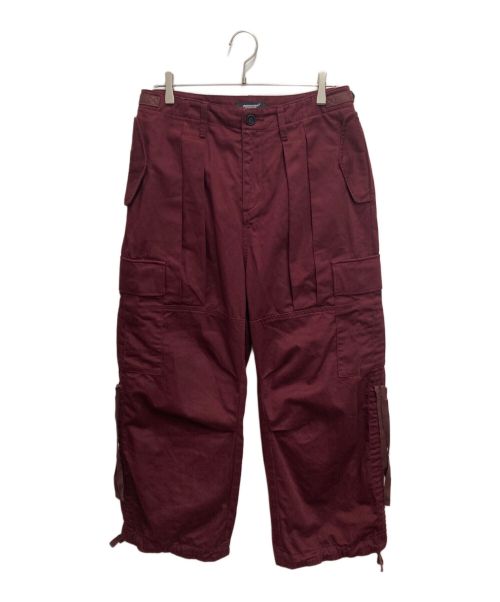 UNDERCOVER（アンダーカバー）UNDERCOVER (アンダーカバー) CORE CARGO PANTS ボルドー サイズ:1の古着・服飾アイテム