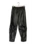 ALEXANDER WANG（アレキサンダーワン）の古着「Baggy Leather Joggers」｜ブラック