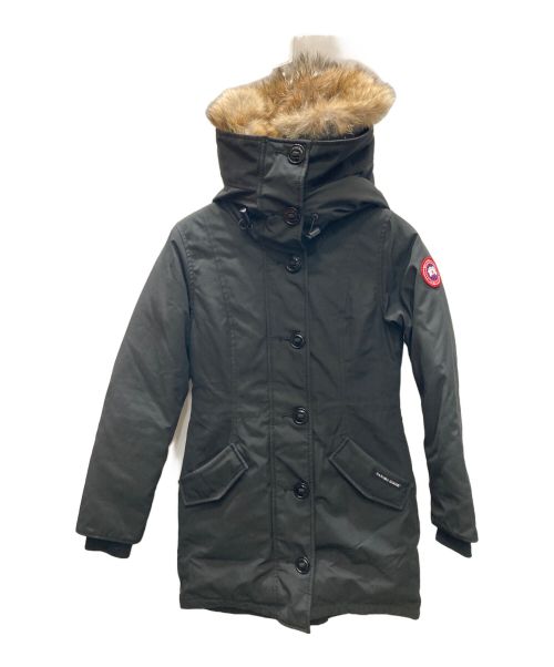 CANADA GOOSE（カナダグース）CANADA GOOSE (カナダグース) ロスクレアパーカー ブラック サイズ:XSの古着・服飾アイテム