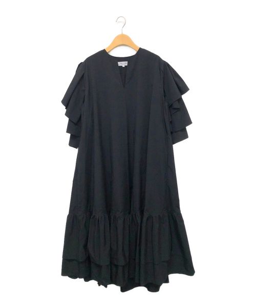 The Cure（ザ キュア）The Cure (ザ キュア) STRETCH TAFFETA DRESS ブラック サイズ:1の古着・服飾アイテム