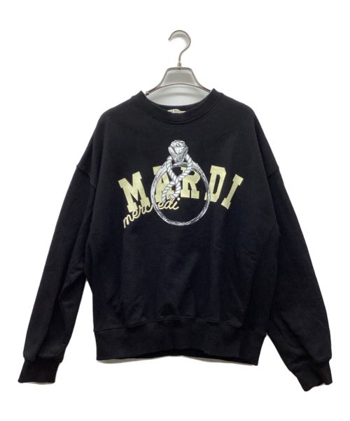 Mardi Mercredi（マルディメクルディ）Mardi Mercredi (マルディメクルディ) SWEATSHIRT RING WITH ROCK ネイビー サイズ:FREEの古着・服飾アイテム