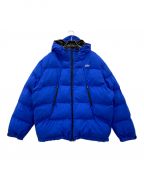 LFYTエルエフワイティー）の古着「X-TREAM LOGO PUFFER JACKET（パフジャケット）」｜ブルー