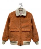 Battenwearバテンウェア）の古着「Shearing Flyer Jacket」｜ブラウン