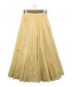 MARIHAマリハ）の古着「インド綿ロングスカート」｜イエロー