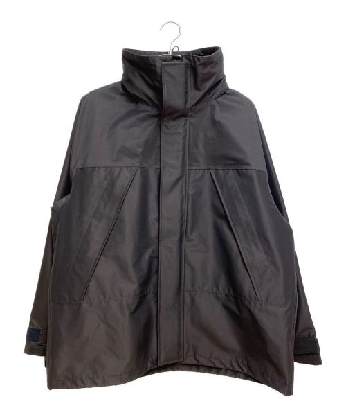 COMOLI（コモリ）COMOLI (コモリ) 23AW 3 LAYERS COTTON SILK PARKA（スリーレイヤーズコットンシルクパーカ） ブラック サイズ:2の古着・服飾アイテム